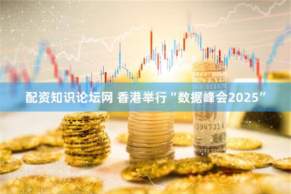 配资知识论坛网 香港举行“数据峰会2025”