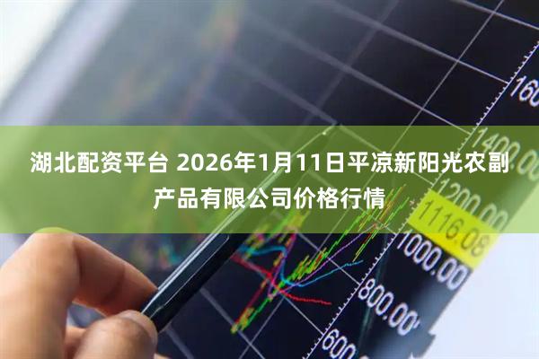 湖北配资平台 2026年1月11日平凉新阳光农副产品有限公司价格行情